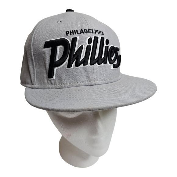 Philadelphia Philles New Era 59Fifty Fitted Baseball Hat 7 3/4 True Fit - Picture 6 of 9
